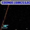 COSMOS J100251.92+015218.0
