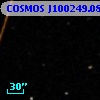 COSMOS J100249.08+015215.7