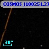 COSMOS J100251.27+015215.4