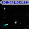 COSMOS J100218.04+015215.9