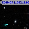 COSMOS J100218.00+015209.0