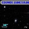 COSMOS J100218.06+015204.0