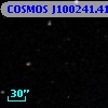 COSMOS J100241.41+015200.6