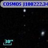 COSMOS J100222.34+015201.2