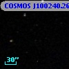 COSMOS J100240.26+015200.3