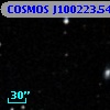 COSMOS J100223.54+015156.2