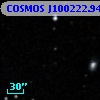 COSMOS J100222.94+015153.7