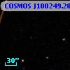 COSMOS J100249.20+015155.0