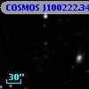 COSMOS J100222.34+015153.1
