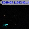 COSMOS J100240.14+015151.5