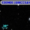 COSMOS J100223.64+015150.4