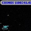 COSMOS J100241.45+015142.6
