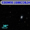 COSMOS J100220.34+015139.6