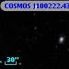 COSMOS J100222.43+015138.5