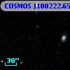 COSMOS J100222.65+015134.2