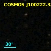 COSMOS J100222.38+015127.6