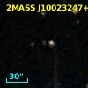 2MASS J10023247+0151236