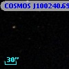 COSMOS J100240.69+015124.3