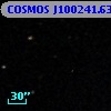 COSMOS J100241.63+015115.0