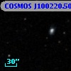 COSMOS J100220.50+015114.0