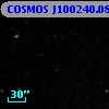 COSMOS J100240.08+015114.4
