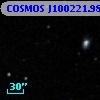 COSMOS J100221.98+015114.0