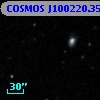 COSMOS J100220.35+015111.2