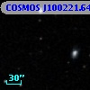 COSMOS J100221.64+015142.4