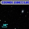 COSMOS J100221.05+015106.6