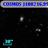 COSMOS J100216.99+015106.8