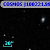 COSMOS J100221.98+015106.7