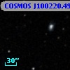 COSMOS J100220.49+015105.2