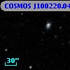 COSMOS J100220.04+015101.5