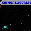 COSMOS J100249.33+015142.2