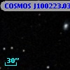 COSMOS J100223.03+015102.9