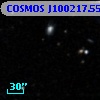 COSMOS J100217.55+015048.0