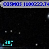 COSMOS J100223.74+015053.8