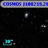 COSMOS J100218.28+015053.2