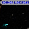 COSMOS J100250.65+015051.3