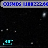 COSMOS J100222.80+015051.4