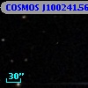 COSMOS J100241.56+015048.0