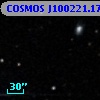 COSMOS J100221.17+015048.4