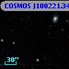 COSMOS J100221.34+015045.9