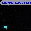 COSMOS J100241.61+015043.6