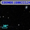 COSMOS J100222.24+015039.3