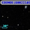 COSMOS J100222.03+015038.8