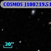 COSMOS J100219.51+015037.4