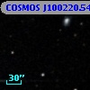 COSMOS J100220.54+015037.9