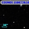 COSMOS J100220.50+015027.1