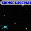 COSMOS J100220.61+015023.7